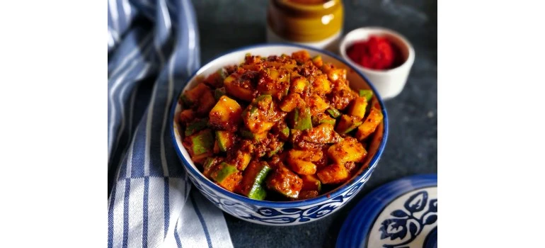 Top 10 Food to Try in India with Dry Mango Pickle